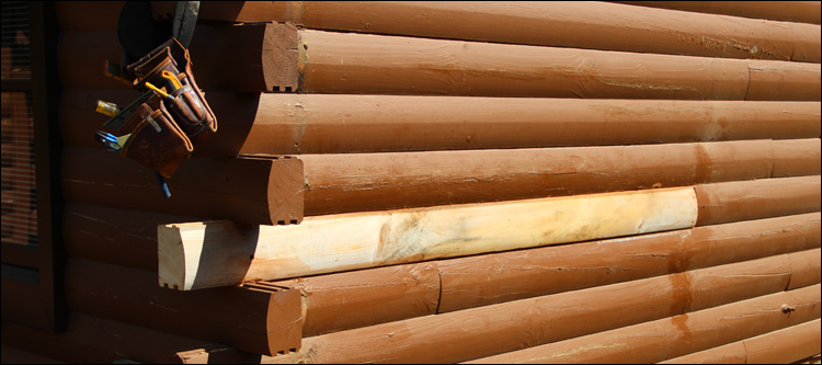 Log Home Damage Repair  Lowland,  North Carolina