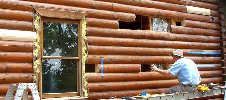 Log Home Repair Arapahoe,  North Carolina
